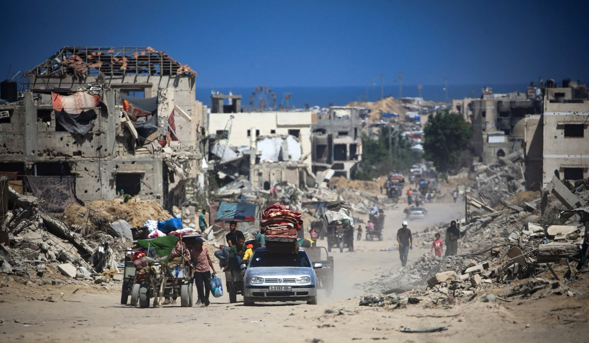 UN Official: About 90% of Gaza's Population Displaced at Least Once